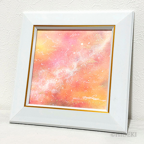 原画　抽象的　パステル画 原画 抽象的 パステル画 パステルの発色が好き #抽象画アート