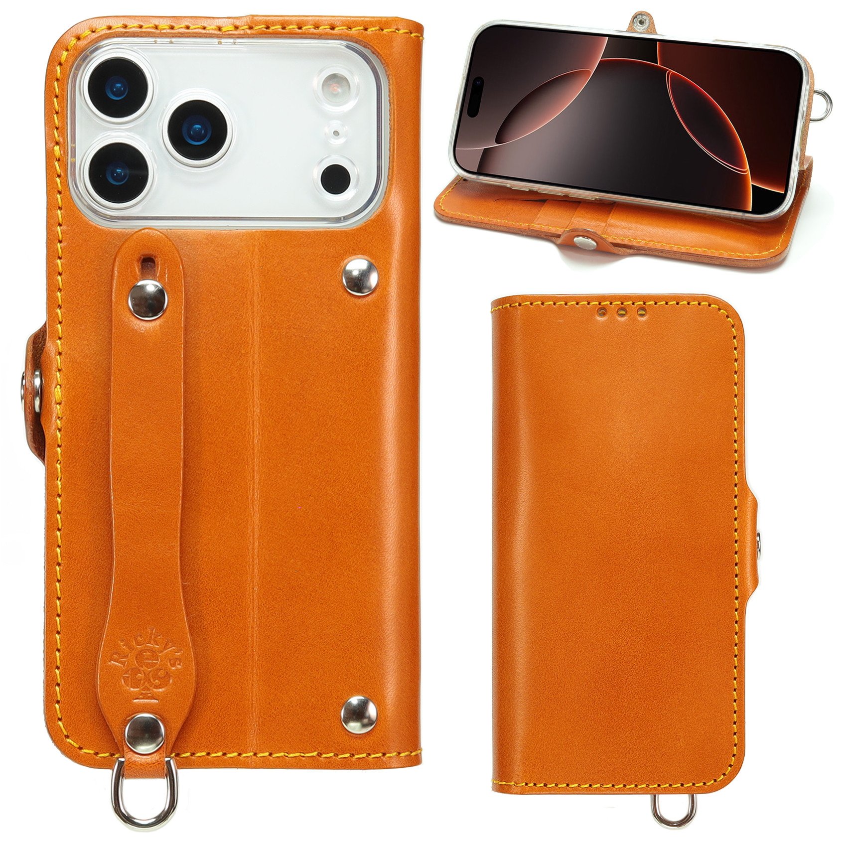 EFGS iPhone 手帳型ケース”14色 iPhone16 15 14 13 12 SE3