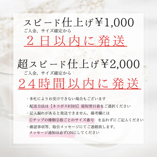 注意事項】当店で初めてご購入される方は必ずお読みください ネイル