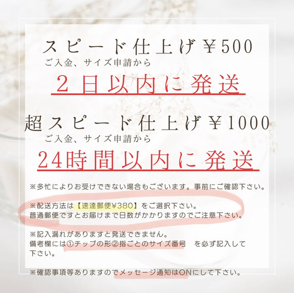 【注意事項】当店で初めてご購入される方は必ずお読みください 2枚目の画像