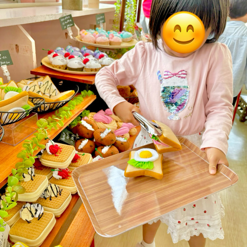 人気No.1⭐︎はじめてのパン屋さんに‼︎おままごと☆フェルトの