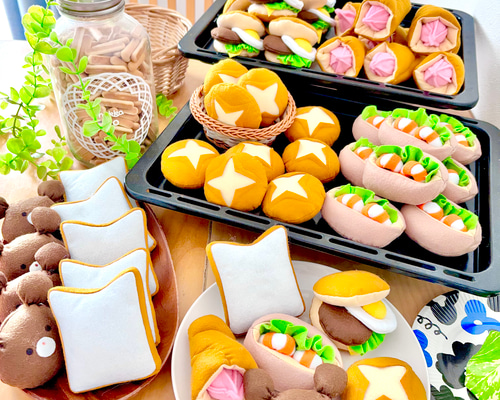 おままごと☆フェルトのおかわりパン② おもちゃ・人形 banana house