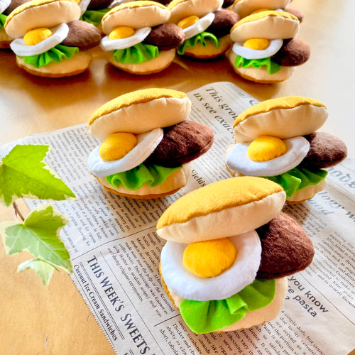 ほーむず様☆専用 フエルトおままごと おままごと☆フェルトのおかわりパン② おもちゃ・人形 Banana house12