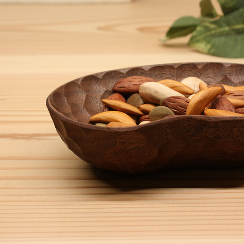 ウォールナット　大皿　ウサト製作所　　Usatoh arts＆crafts ウォールナット 大皿 ウサト製作所 Usatoh arts＆crafts