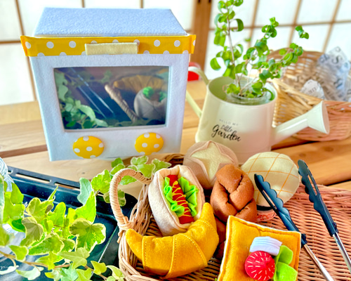 フェルトままごと    レンジ＆オーブン   コンロ  オーダーページ フェルトままごと レンジ＆オーブン コンロ オーダーページ