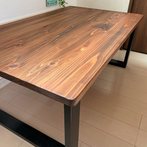 無垢ローテーブル 90×60cm カスタム可能 国産杉 天然木 ワークデスク