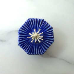 花のbroach（ミヤコワスレ）青 1枚目の画像