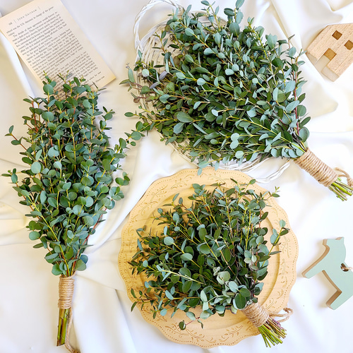 3タイプから選べる fd ユーカリのナチュラルスワッグ ドライフラワー