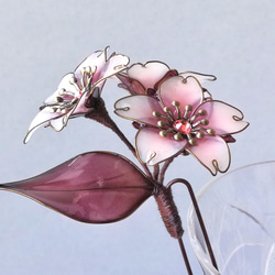 Cherry Blossom mini hair ornament 第2張的照片