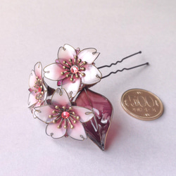 Cherry Blossom mini hair ornament 第6張的照片
