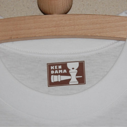 たたかう剣玉Tシャツ 日本製Lサイズ　迷彩 けん玉 カモフラ  けんだま KENDAMA 3枚目の画像
