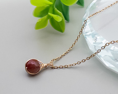 なりたい自分になる アンデシン ペンダント ステンレス ネックレス