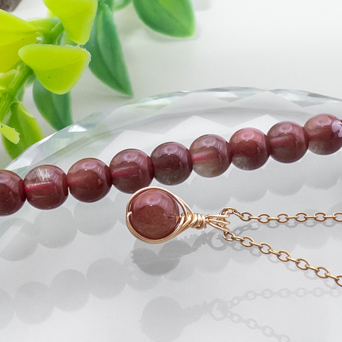 なりたい自分になる アンデシン ペンダント ステンレス ネックレス