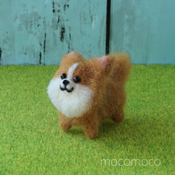 羊毛フェルト☆チワワ☆ハンドメイド 羊毛フェルト チワワ 犬 ハンドメイド 置物 - メルカリ