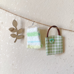 ナチュラルグリーンの小さなガーランド 2枚目の画像