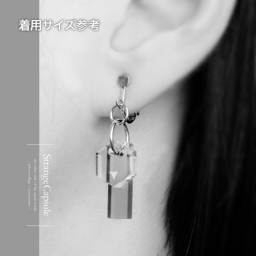 effect】ピアス・イヤリング│アクリルアクセサリー│││ユニーク