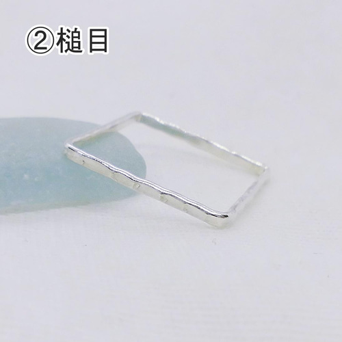 シルバー ハンマードリング 4点セット Silver Ring -Crack 002- シルバー リング – yuzen-official