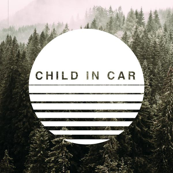 [CHILD IN CAR] 車貼 第1張的照片