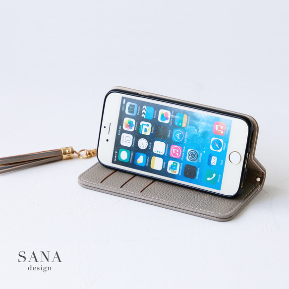相容於所有型號 iphone15 14 11 pro mini SE2 智慧型手機保護殼筆記本型 Xperia 簡約素色皮革 第4張的照片