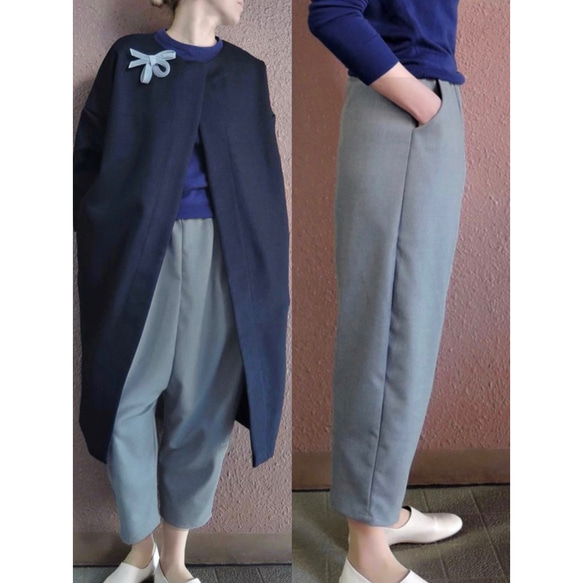 RATA❤️希瑟灰色❤️``寬鬆寬鬆氣球褲&#39;&#39;❤️適合時尚或休閒❤️一個尺碼最適合 SL 第1張的照片