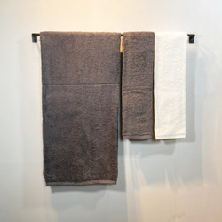 オーダーサイズ可 / 職人が作るアイアンバー / 65cm / タオルハンガー