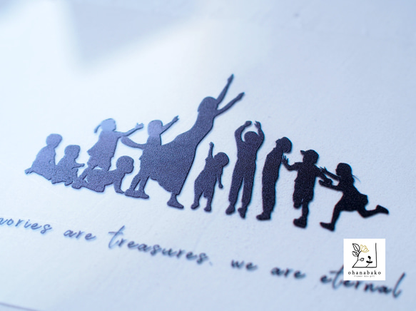 《家族の名前入り◎新築祝い/結婚祝い/玄関飾り》幸せのバルーン♪プリザーブドフラワーとドライのファミリーウェルカムボ―ド 3枚目の画像