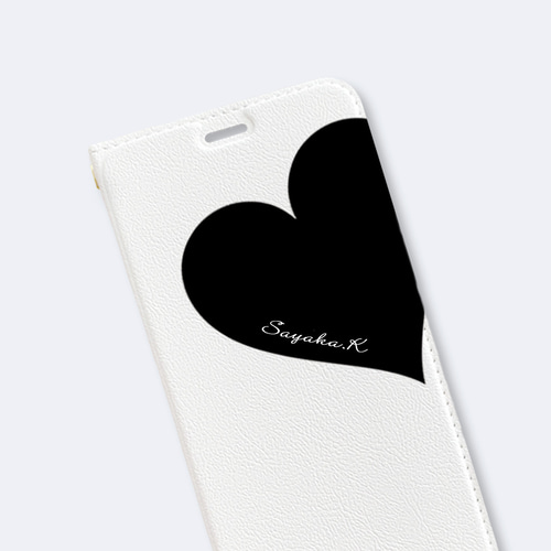 送関込【Harper & Blake】UK発!手帳型スマホケース Heart/ハート 送関込【Harper & Blake】UK発!手帳型スマホケース Heart/ハート