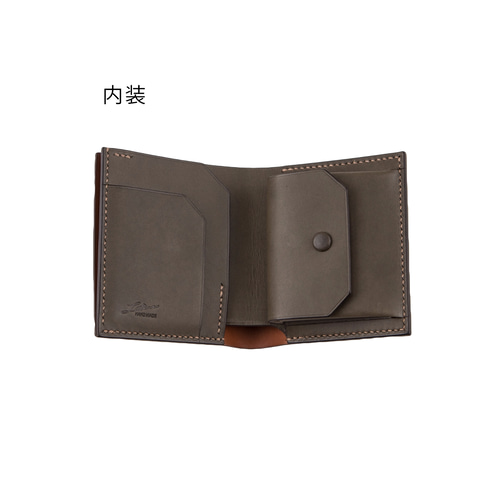 ２つ折り財布スピナ　リュティス　ベルギーヌメGONTEさん予約 spina/コンパクト財布 二つ折り財布 リュテス 通販 8438861