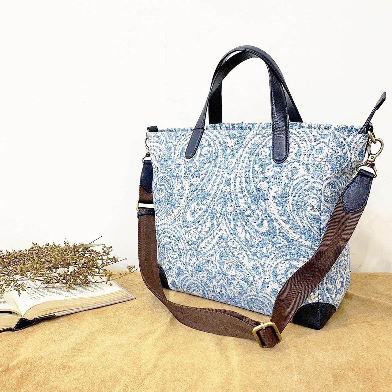 楽天市場】Ph4.13 Paisley Bag navy トートバッグ レディース