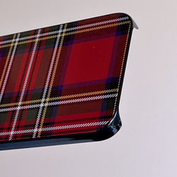 日常 に溶け込む 上質 な チェック柄 タータン チェック スマホケース 樹脂  スマホカバー けいたいカバー グーグル 9枚目の画像