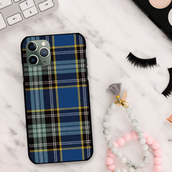 日常 に溶け込む 上質 な チェック柄 タータン チェック スマホケース 樹脂  スマホカバー けいたいカバー グーグル 3枚目の画像