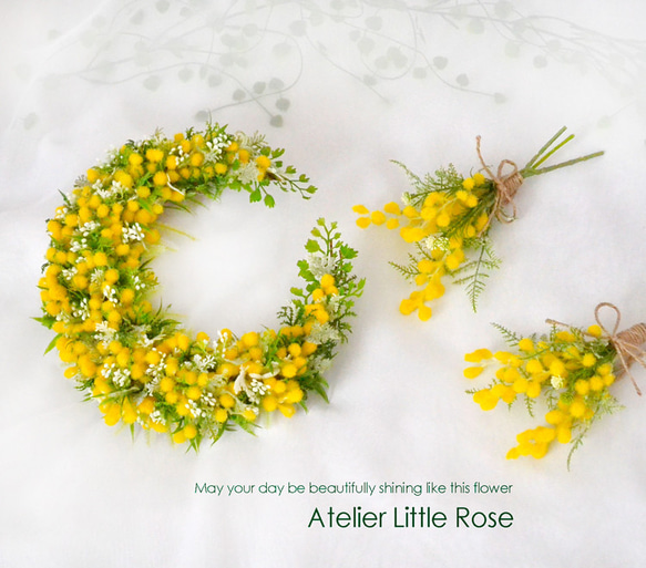 448＊~＊ミッケ＊~布リース お正月リース フラワーリース 448＊~