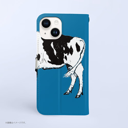 Original手帳型iPhoneケース「COW」 6枚目の画像