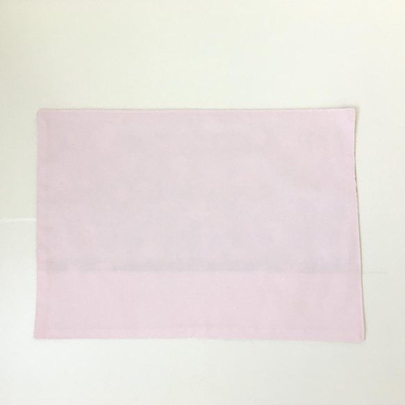 弁当袋&コップ袋セット　小花柄×ピンク　入園入学グッズ 6枚目の画像