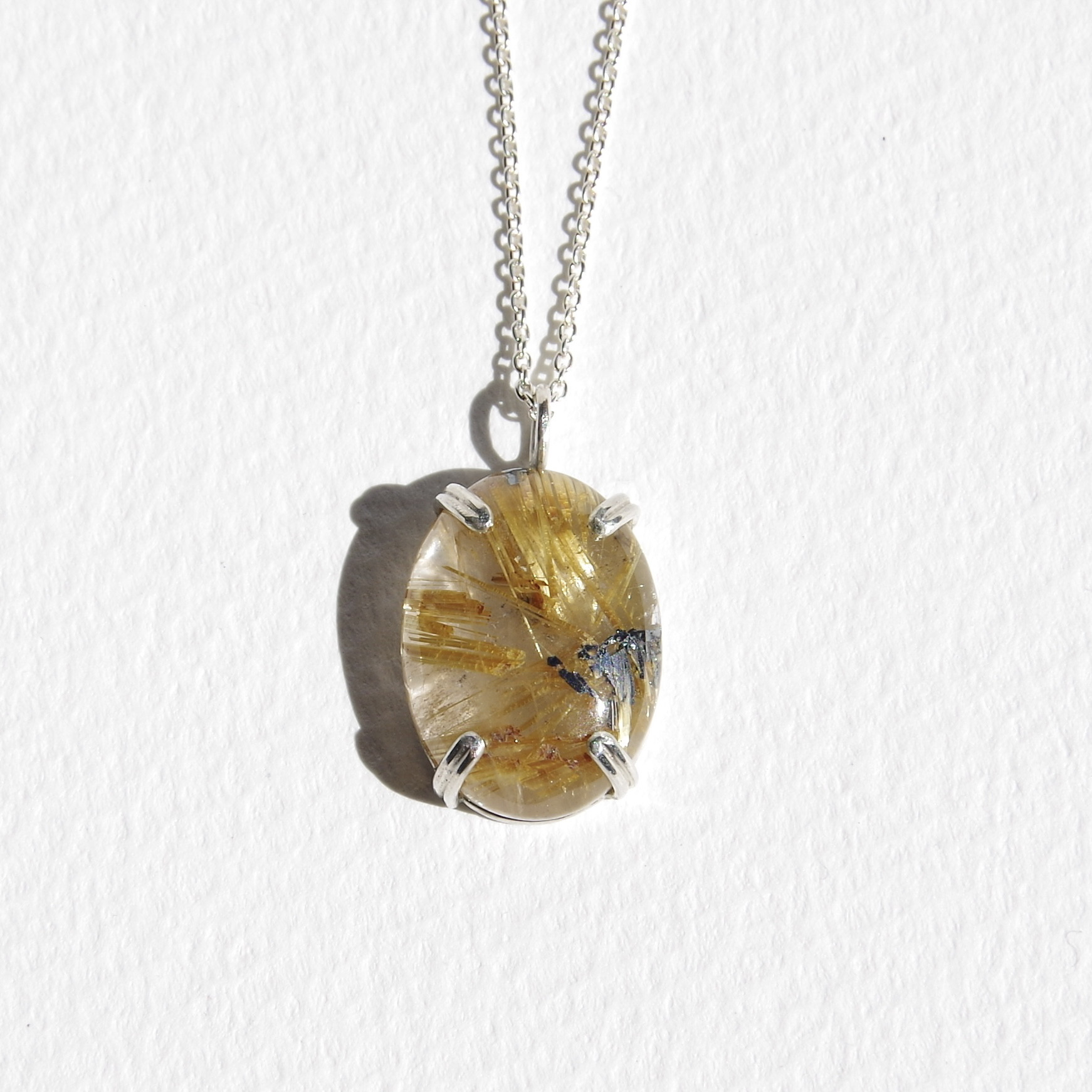 SV ルチルクォーツ ネックレス