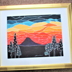 現代アート 65×53㎝ 大きめ モダン 絵画 原画 抽象画 アートパネル