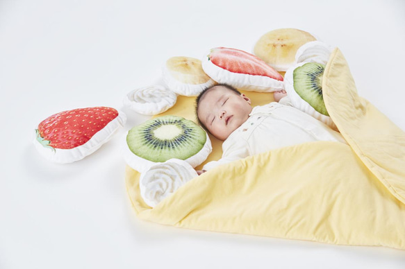 【出産祝い】おくるみクレープ〈フルーツ増し増しセット〉 3枚目の画像