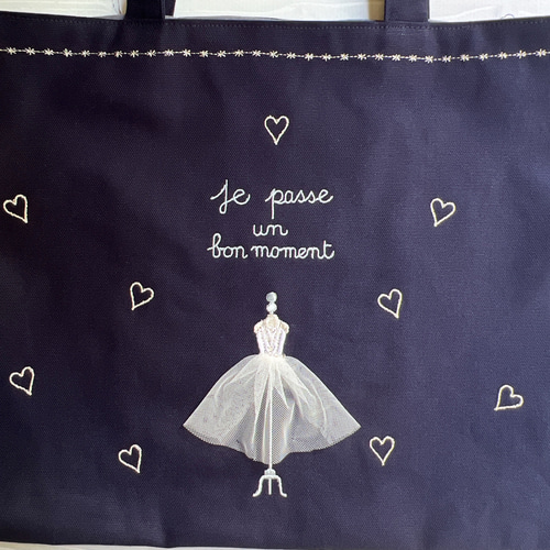 バレエ チュチュの刺繍レッスンバック その他入園グッズ Chaton