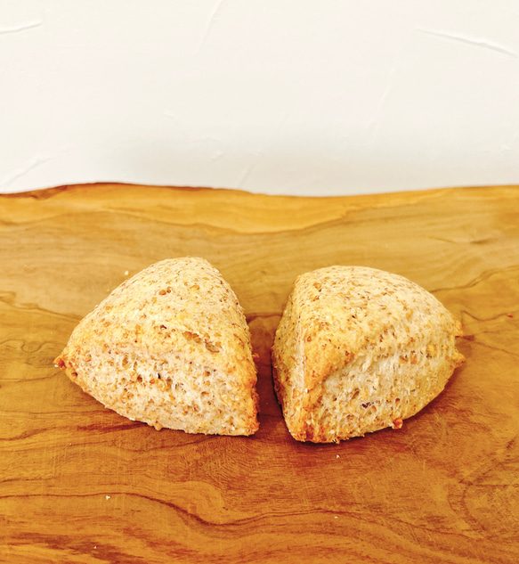 全粒粉のスコーン　<グラハム入全粒粉使用> 2袋セット 2枚目の画像
