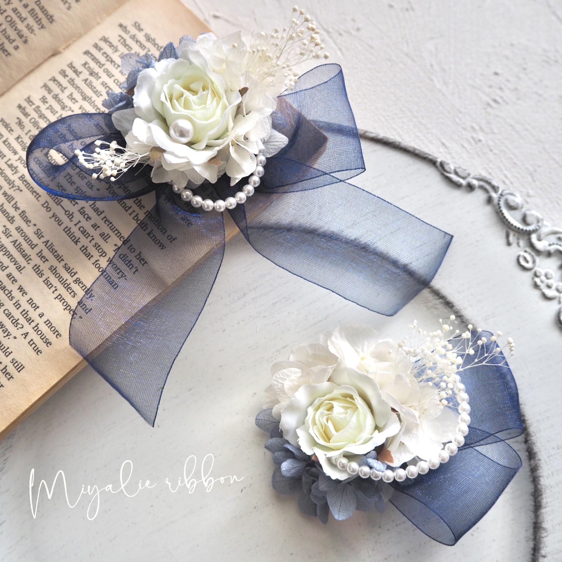 フォーマル　親子ペアコサージュ