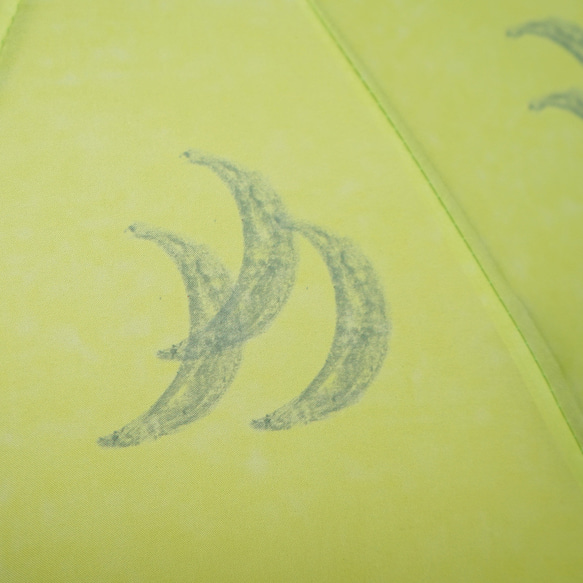 竹の傘 moon yellow 晴雨兼用 長傘 ALCEDO 161012 日傘 雨傘 黄色 13枚目の画像