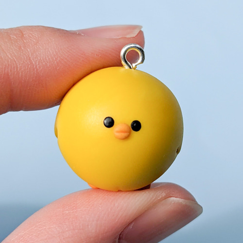 むっちりころころひよこストラップ キーホルダー さっち 通販｜Creema 