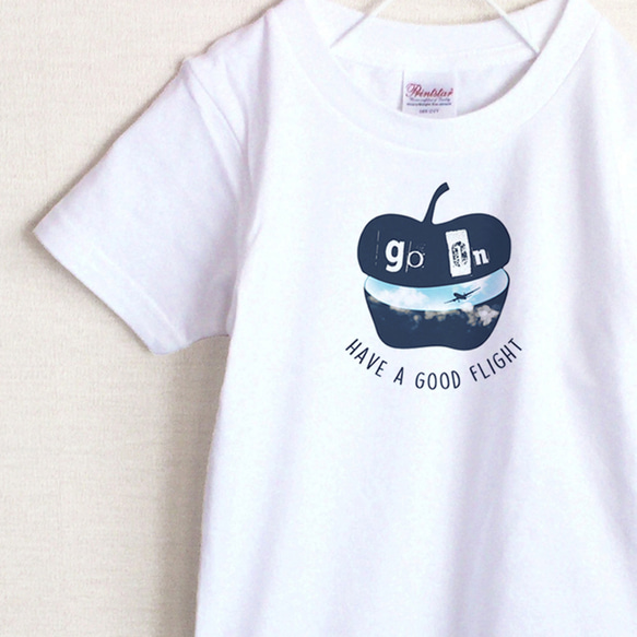 りんご旅行　Tシャツ（キッズ） 1枚目の画像