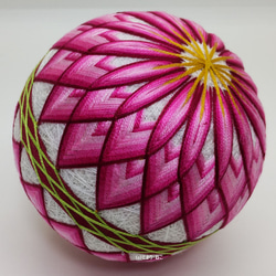 専用手毬 手鞠 てまり 母の日 カ−ネ−ションリ−ス(ピンク) No115 手鞠 手毬 てまり ピンク