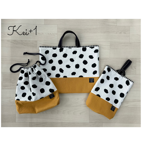 入園入学セット レッスンバッグ 上靴入れ 体育着袋 ハンドメイド