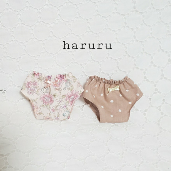 大人着せ替え布人形　春夏コーディネート色々一式セット　ハンドメイド 手作り 布製 人形 着せ替え セット ドール 布人形 28cmサイズ AW A