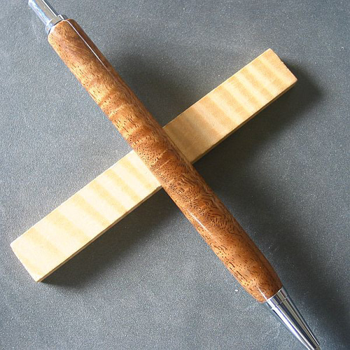 胡桃】 木軸シャープペン ウオールナットの木目が素敵【即日発送