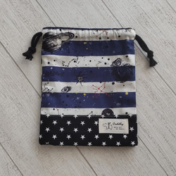 再入荷！】ポケット付きお箸袋 お箸箱入れ 花柄 モノトーン 給食袋