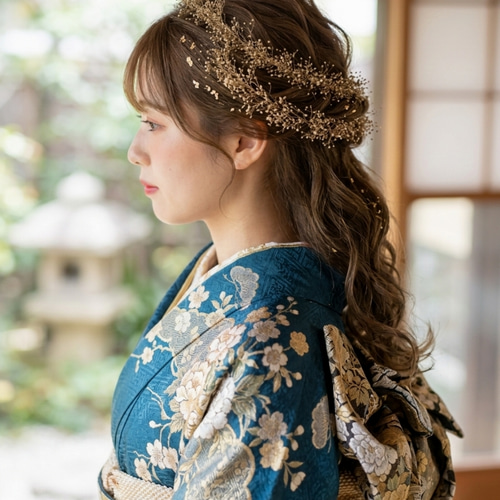 髪飾り ウエディング ブライダル 白無垢 前撮り ドレスヘア 婚礼 挙式