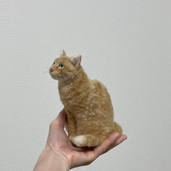 オーダーメイド　ミニチュア猫人形 4枚目の画像